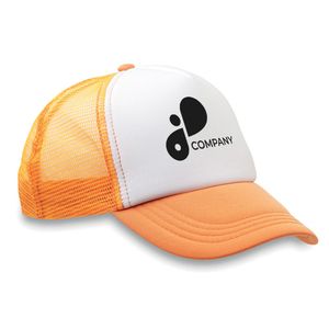 GiftRetail MO8594 - TRUCKER CAP Trucker lippalakki Neon Orange