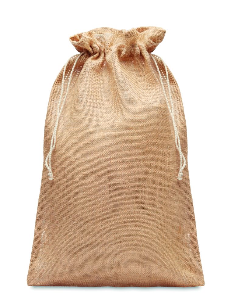 GiftRetail MO9930 - JUTE LARGE Suuri juuttilahjapussi 30x47cm