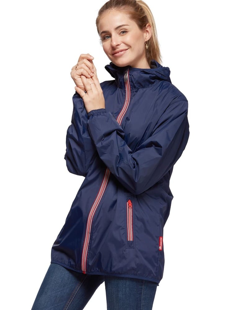 Barents SPEED - WINDBREAKER UNISEX WITH HOOD & CONTRASTING ZIPPER