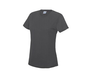 Just Cool JC005 - Neoteric ™ Women's Breathable T-Shirt Charcoal