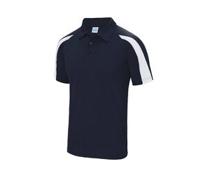 JUST COOL JC043 - CONTRAST COOL POLO French Navy / Arctic White