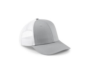 Beechfield BF646 - American cap Light Grey / White