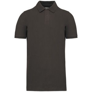 Kariban K2025 - Men's Organic 180 piqué polo shirt Dark Grey