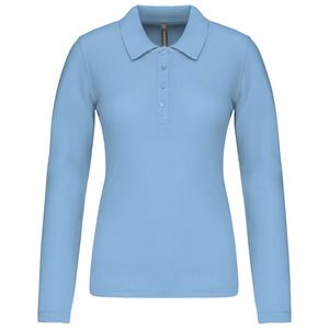 Kariban K257 - Ladies’ long-sleeved piqué polo shirt