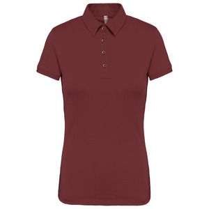 Kariban K263 - Ladies' short sleeved jersey polo shirt Wine