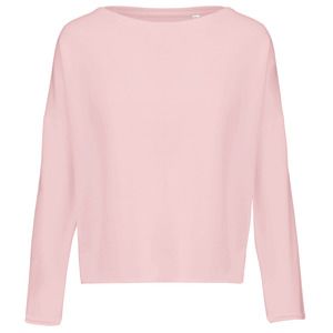 Kariban K471 - Ladies' oversized sweatshirt Pale Pink