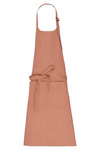 Kariban K8007 - Organic Cotton Apron with pocket Peach