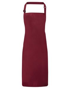 Premier PR115 - Waterproof bib apron Burgundy