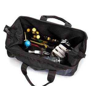 WK. Designed To Work WKI0601 - Tool bag with plastic base Black / Navy