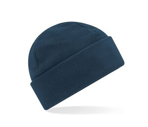 BEECHFIELD BF243R - RECYCLED FLEECE CUFFED BEANIE French Navy