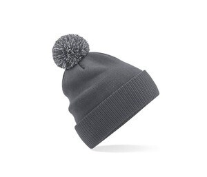 BEECHFIELD BF450R - RECYCLED SNOWSTAR® BEANIE Graphite Grey / Light Grey