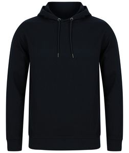 Henbury H841 - Unisex eco-friendly hooded sweatshirt Black