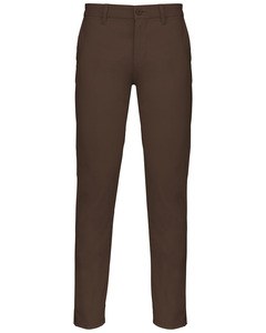 Kariban K740 - Men's chino trousers Chocolate
