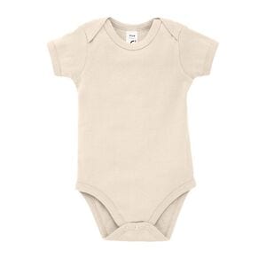 SOL'S 00583 - Bambino Baby Bodysuit Creamy pink