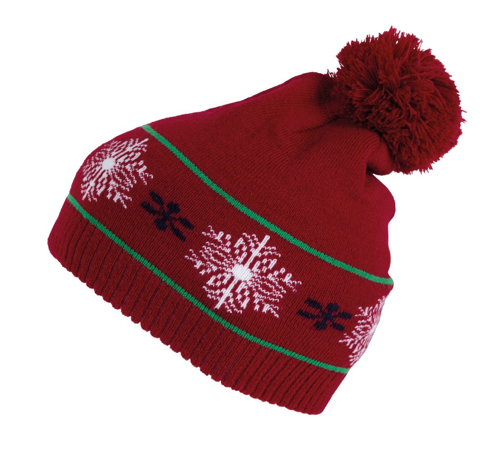 K-up KP558 - Beanie with Christmas patterns