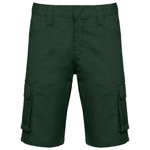 WK. Designed To Work WK713 - Mens eco-friendly multipocket bermuda shorts