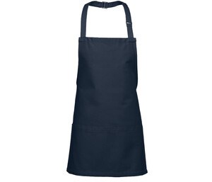 NEWGEN TB204 - Short bib apron Navy