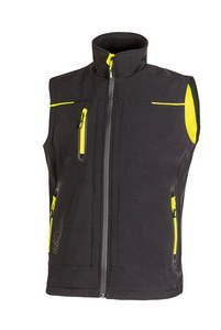 U-Power UPFU188 - Universe softshell gilet Black Carbon