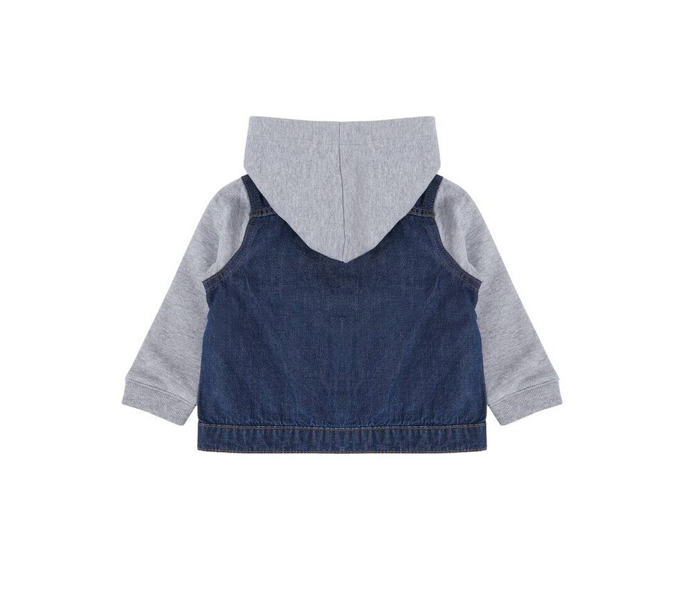 LARKWOOD LW750 - DENIM JACKET WITH HOOD