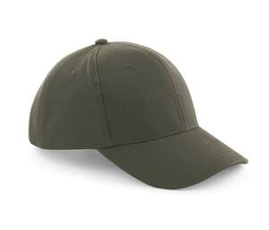 BEECHFIELD BF065 - Pro-Style Heavy Brushed Cotton Cap Olive Green