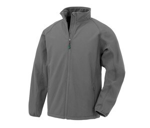 RESULT RS901M - Softshell homme en polyester recyclé Workguard Grey
