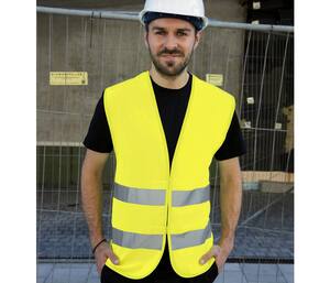 KORNTEX KX227 - SAFETY VEST FOR PRINT PASSAU Yellow