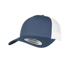 FLEXFIT F6506T - 5-PANEL RETRO TRUCKER 2-TONE CAP Navy / White