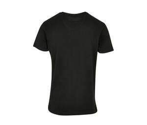 BUILD YOUR BRAND BYB010 - BASIC ROUND NECK T-SHIRT Black