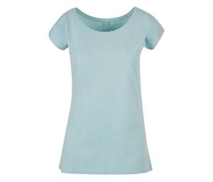 BUILD YOUR BRAND BYB013 - LADIES WIDE NECK TEE