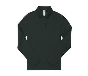 B&C BCW462 - Ladies' long sleeve poloshirt Dark Forest