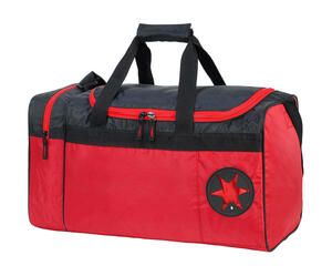 Shugon SH2450 - Cannes Sports/Overnight Bag Red/Black