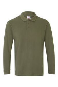 Velilla 105503 - LS POLO Khaki Green