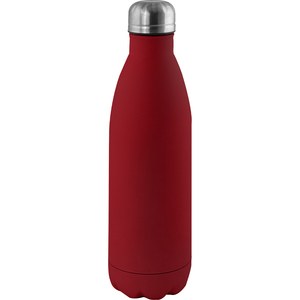 EgotierPro 39026 - Ruostumattomasta teräksestä valmistettu pullo, 750 ml SODA Red
