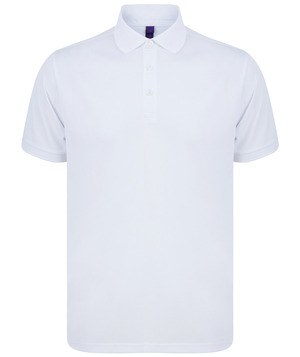 Henbury H465 - Mens recycled polyester polo shirt