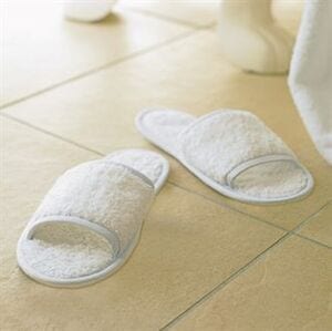 Towel City TC064 - Classic terry slippers (open toe)