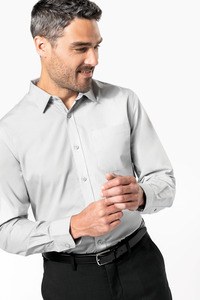 Kariban K541 - MENS LONG SLEEVE EASY CARE COTTON POPLIN SHIRT