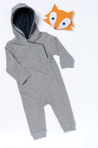 Kariban K830 - BABIES HOODED ROMPER SUIT