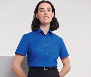 Russell Collection JZ35F - Ladies’ Poplin Shirt