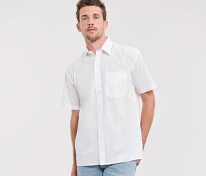 Russell Collection JZ937 - Cotton Poplin Shirt