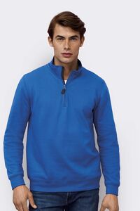 SOLS 02088 - Stan Mens Zip High Collar Sweatshirt 