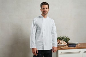 Premier PR901 - ‘Essential’ long sleeve chef’s jacket.