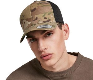 FLEXFIT 6606MC - Casquette style trucker camouflage