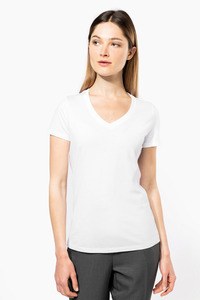 Kariban K3003 - Ladies Supima® V-neck short sleeve t-shirt