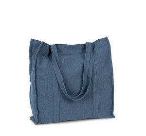 Kimood KI5207 - Hand-woven canvas shopping bag