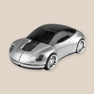 EgotierPro 33575 - Auto-muotoinen ABS-muovinen langaton hiiri CAR